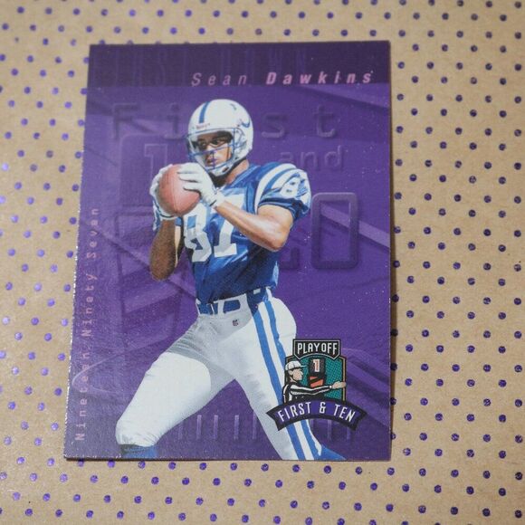 Sean Dawkins #212 Football Card - Picture 1 of 2